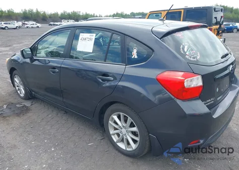 2012 Subaru Impreza 2.0I Premium из США, поврежденный, VIN JF1GPAC69CH201245